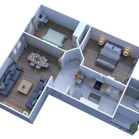 Apartamento Monséjourcosy - L'escapade - Spacieux - Netflix *