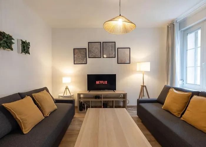Apartamento Monséjourcosy - L'escapade - Spacieux - Netflix