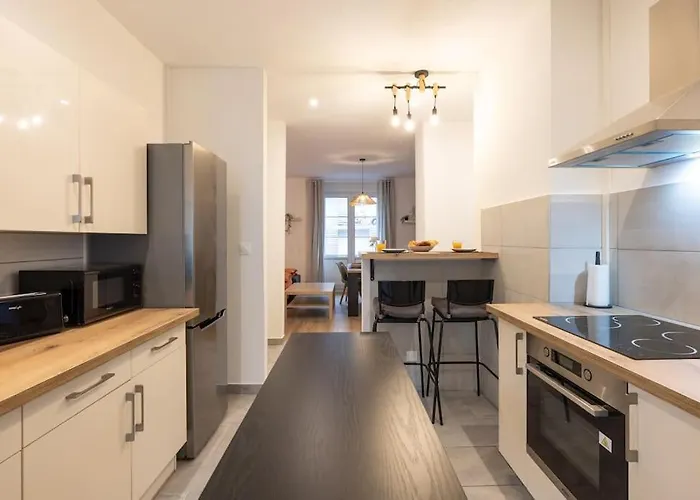 Apartamento Monséjourcosy - L'escapade - Spacieux - Netflix Mulhouse